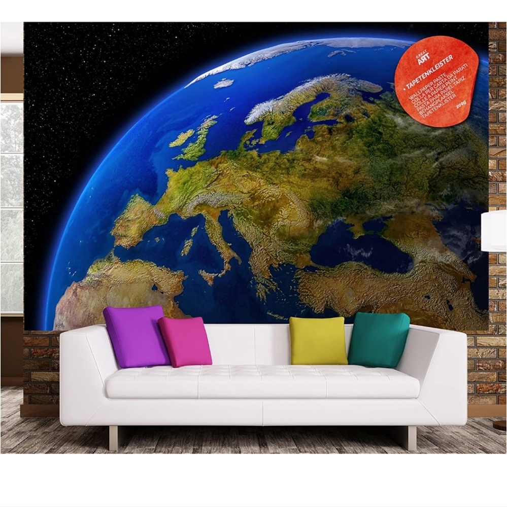 Great Art Photo Wallpaper Wall Decoration Europe by Day 210x140 cm